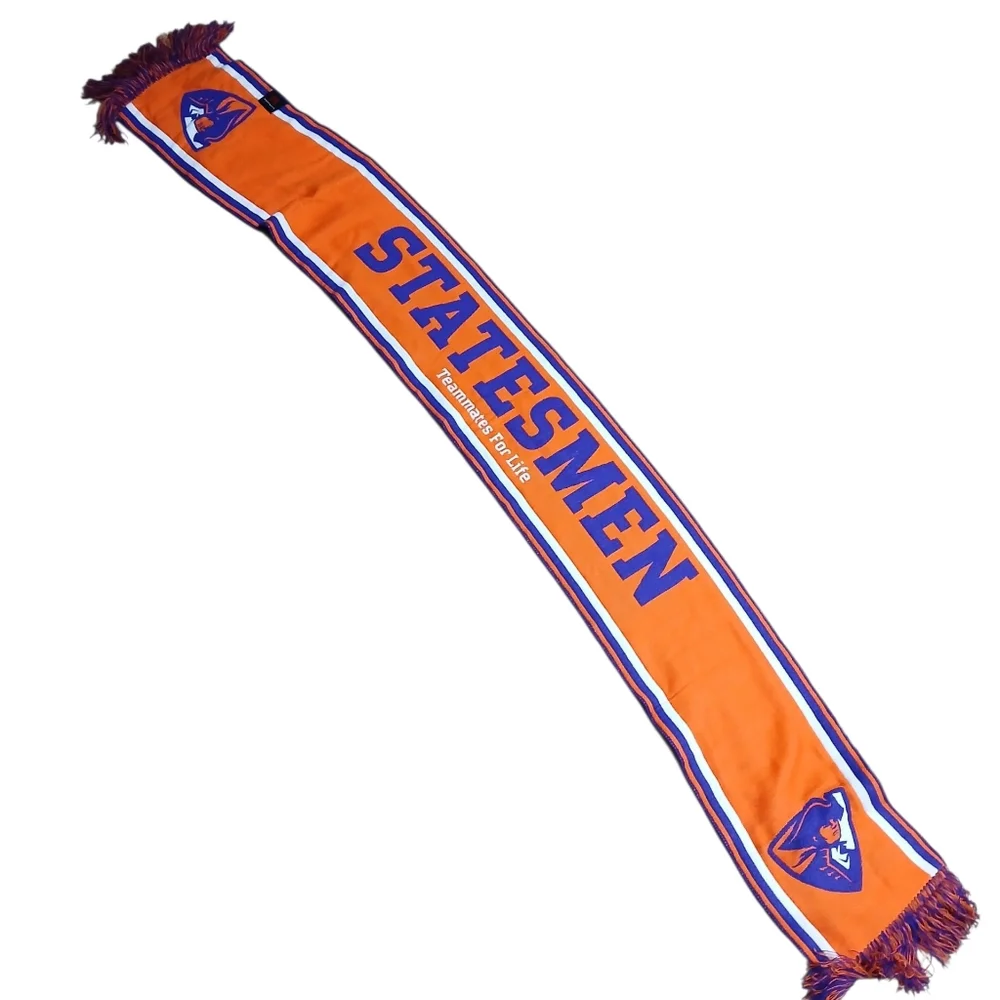 Hobart Soccer Scarf in Purple and Orange